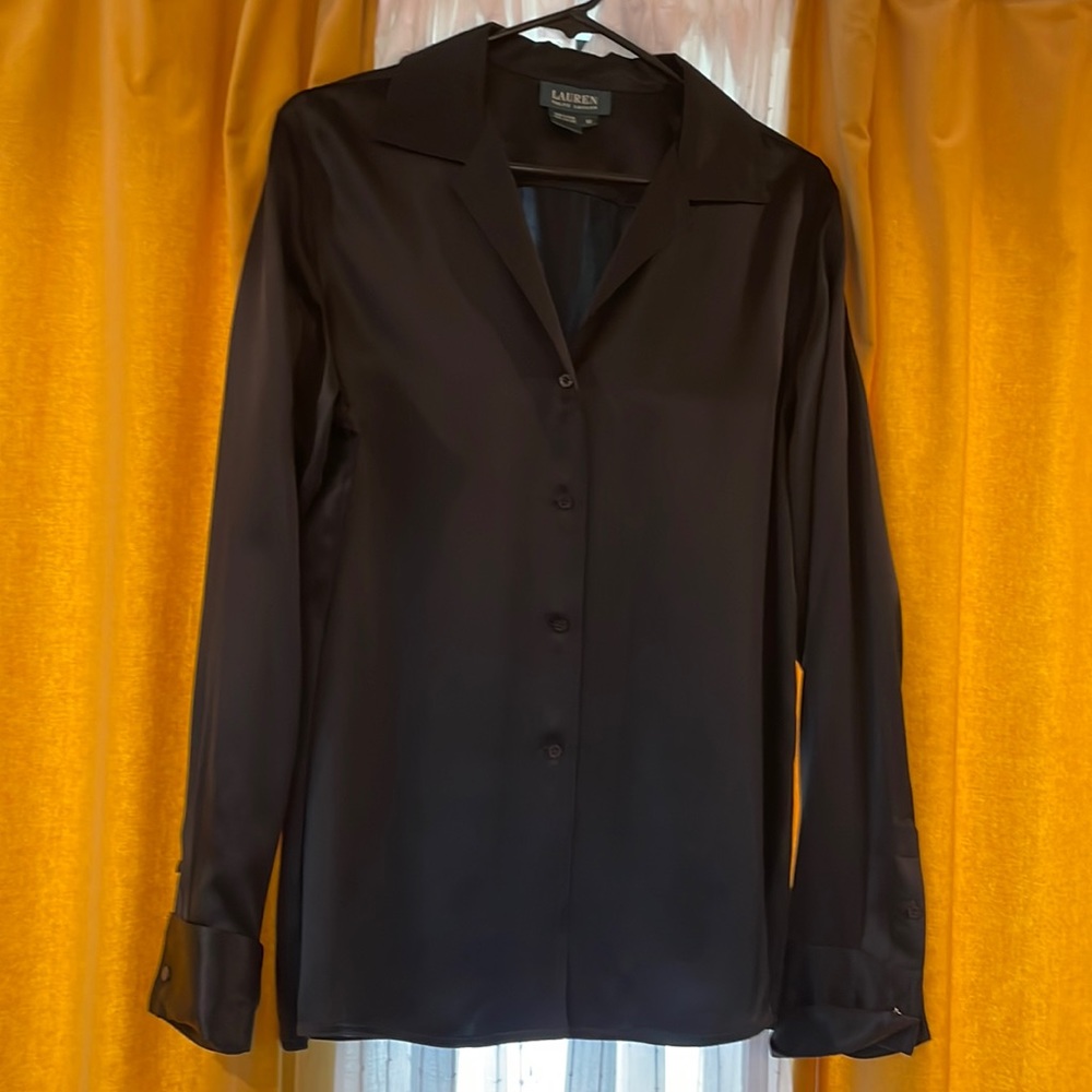 100% Silk Ralph Lauren blouse